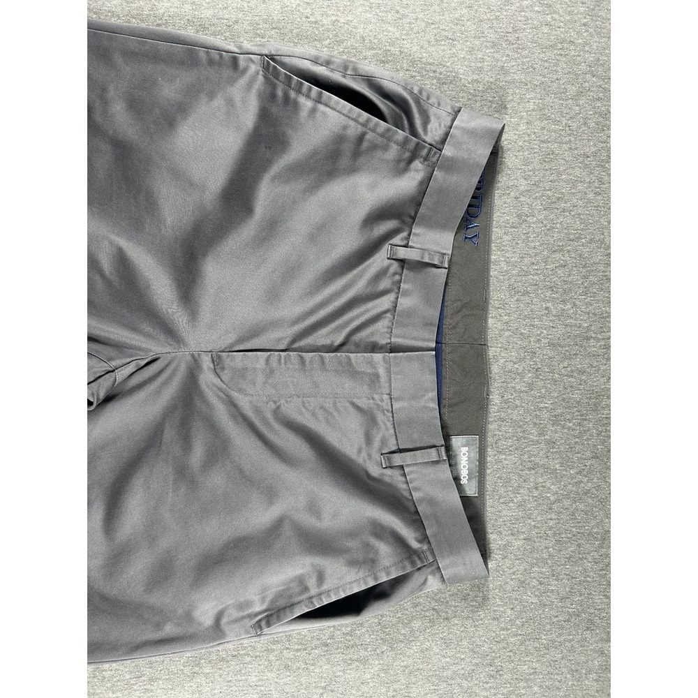 Bonobos Weekday Warrior Dress Pants Friday Charcoal Straight Fit 32/32 - Picture 6 of 16